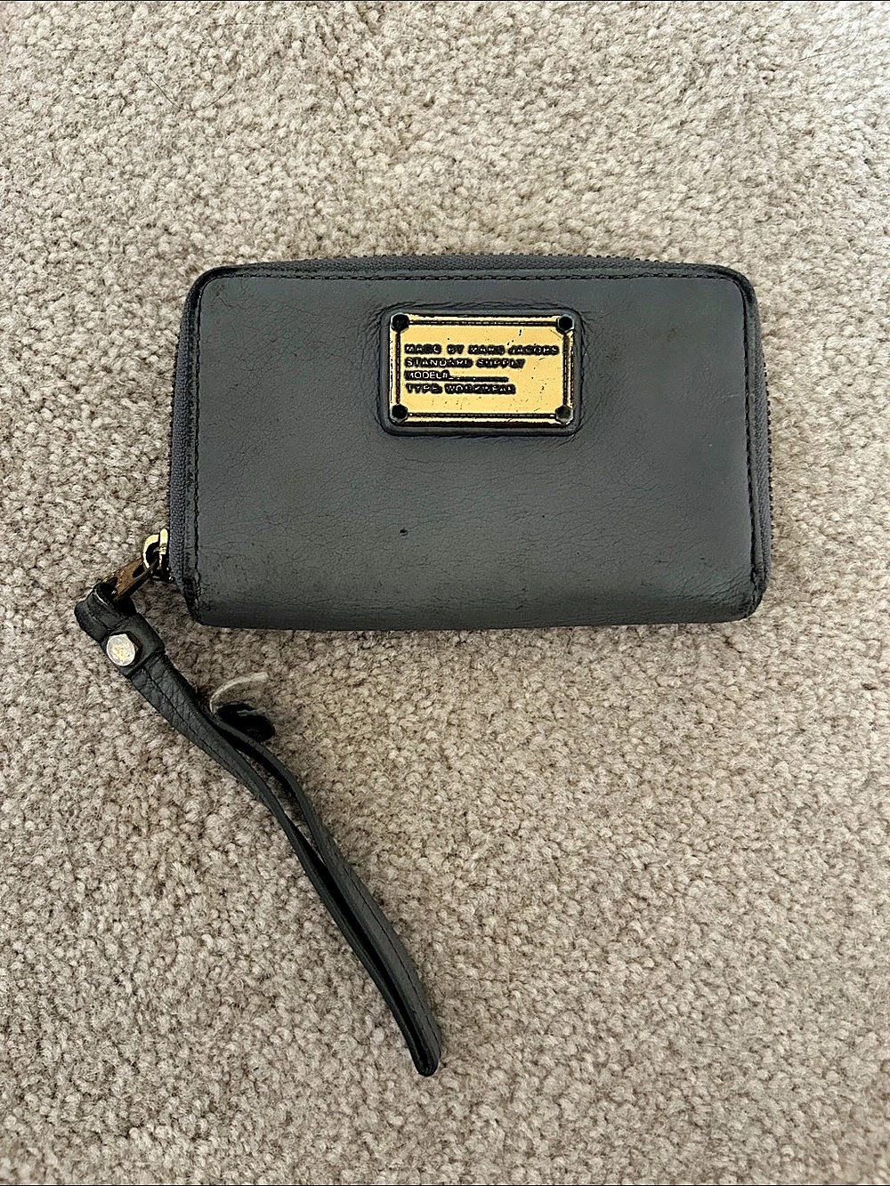 Vintage Marc by Marc Jacobs Standard Supply Workwear Zip Around Wristlet Wallet